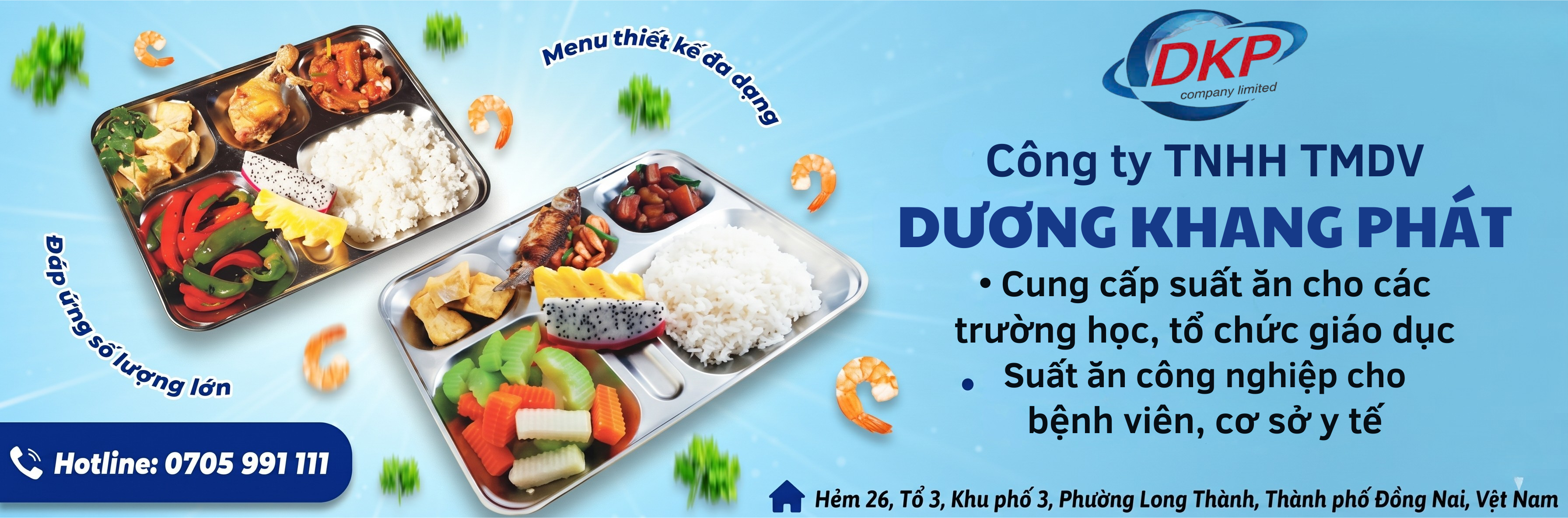 SUẤT ĂN CÔNG NGHIỆP LONG THÀNH