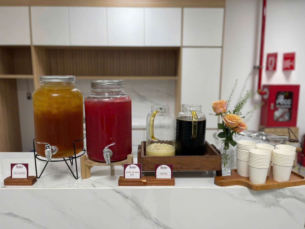Tổ chức tiệc teabreak cho công ty